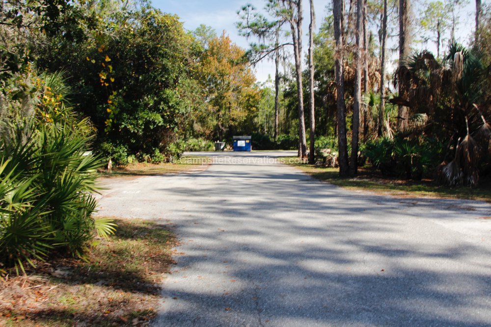 Lake Manatee State Park Campground at Lake Manatee State Park, Florida